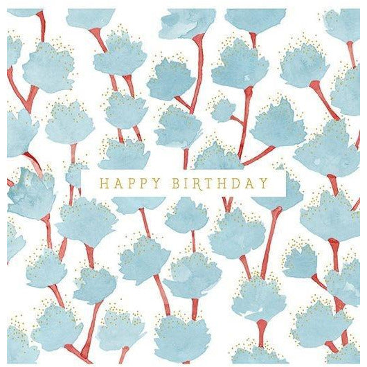 Wildflowers Birthday Card