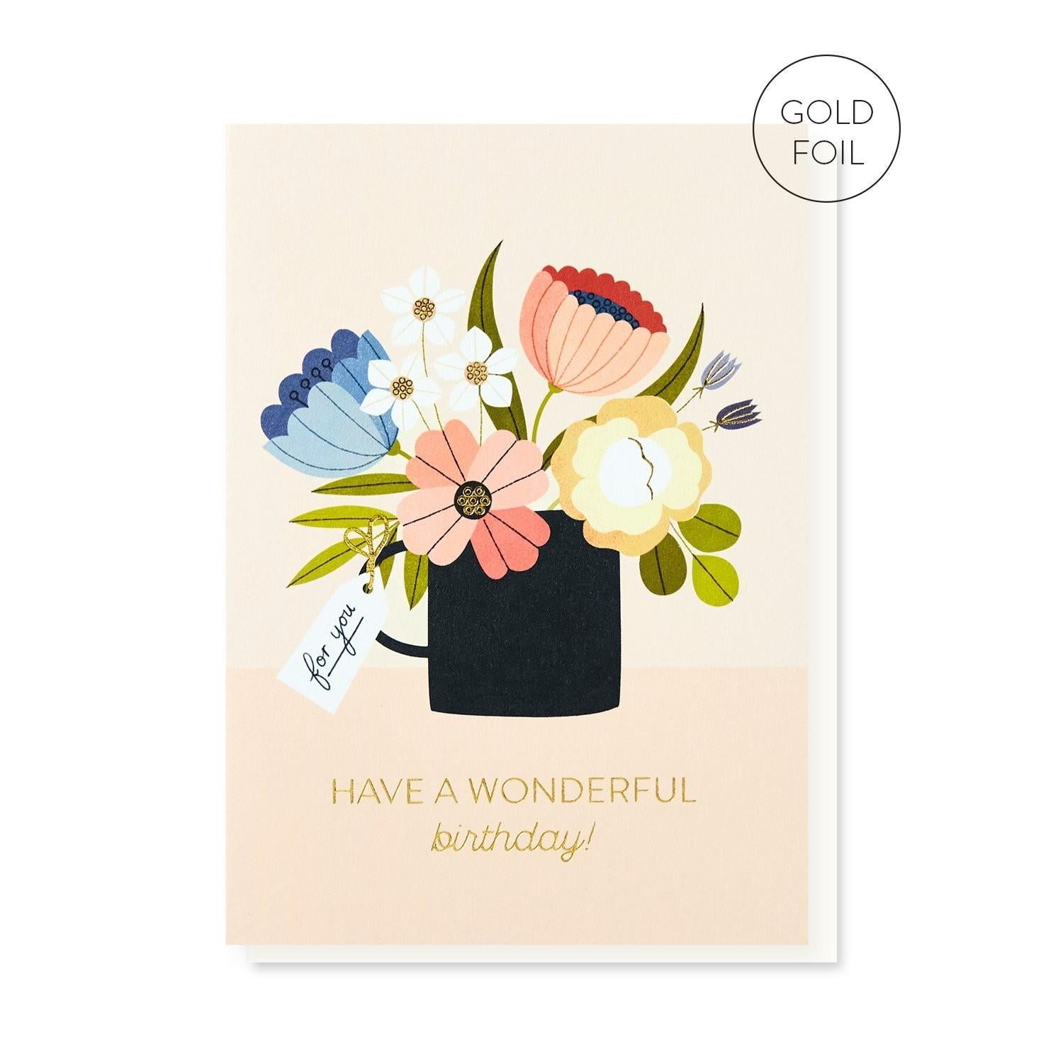 Wonderful Birthday - Greeting Card