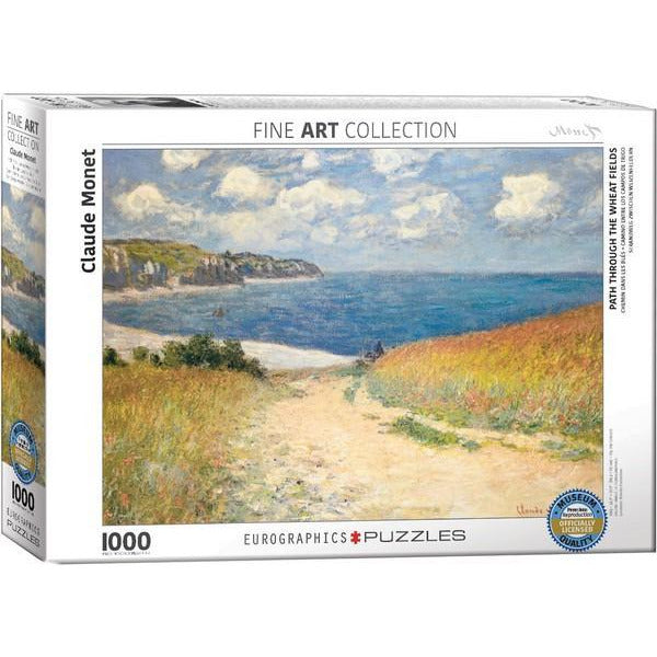 Monet: Path Through The Wheat Fields