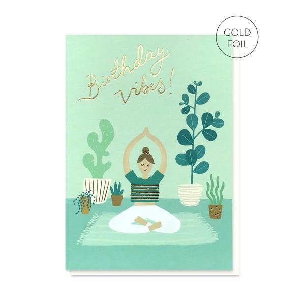 Birthday Vibes Birthday Card