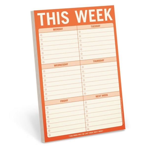 Knock Knock Notepad This Week | The Gifted Type