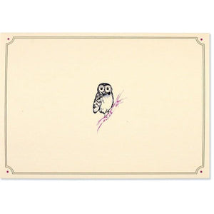 Owl Portrait Blank Notecards