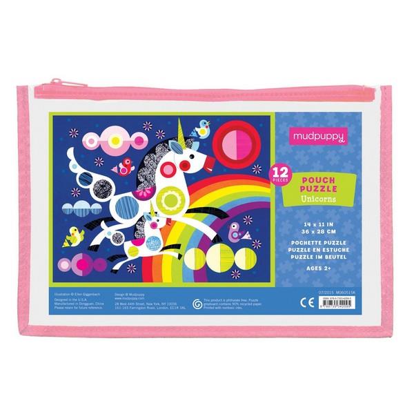 Unicorns - 12 Piece Pouch Puzzle