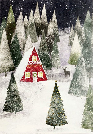 Snowy Evening Boxed Holiday Cards