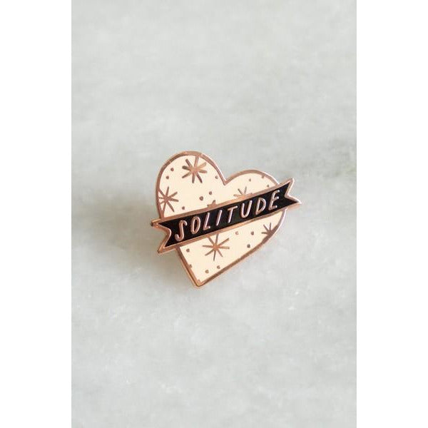Solitude (Pink) Enamel Pin
