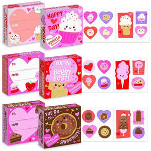Scratch & Sniff Stickers Valentines