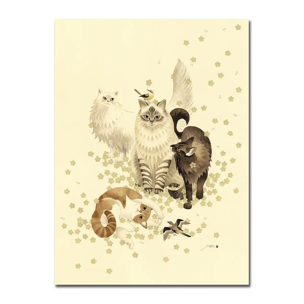 Superiority Cats Blank Art Card