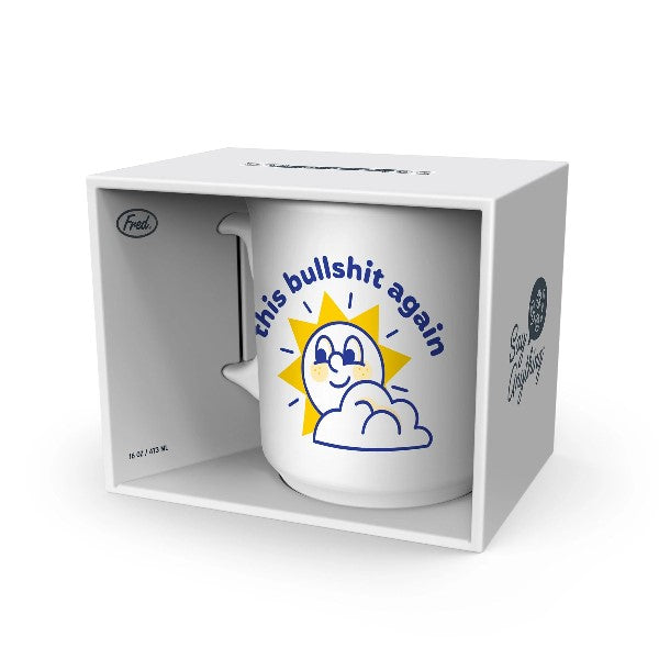 Fred & Friends Mug | This Bullshit Again