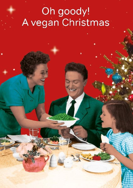 Vegan Christmas Card