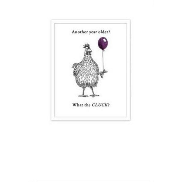 What The Cluck Birthday Card