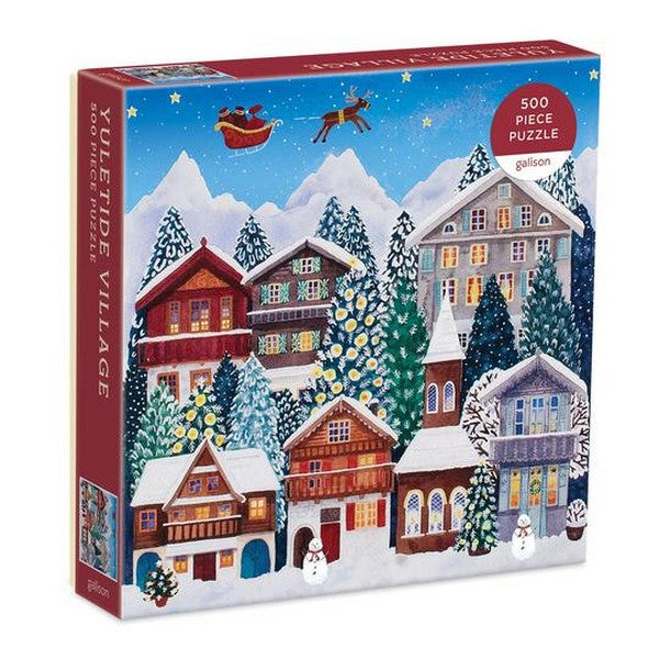 Galison 500 Piece Puzzle | Yuletide Village
